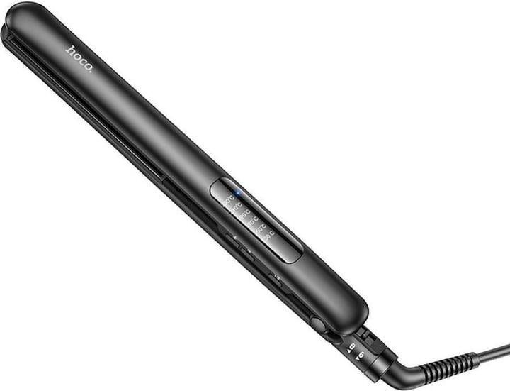 hoco Hair Staraightener 2 IN 1 Straight And Curly Hair - HP40 Black
