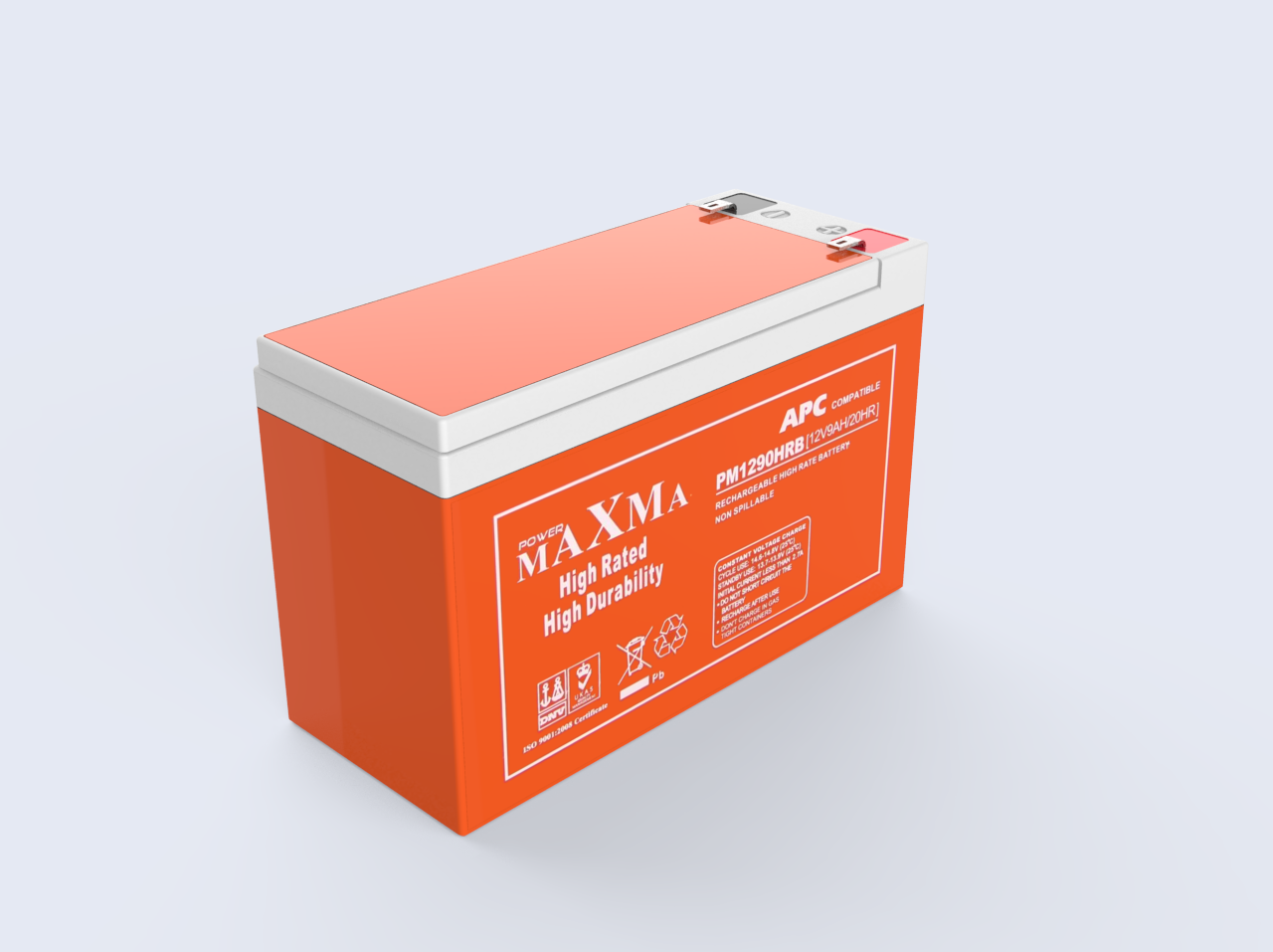 BATTERY MAXMA 12/9AMP