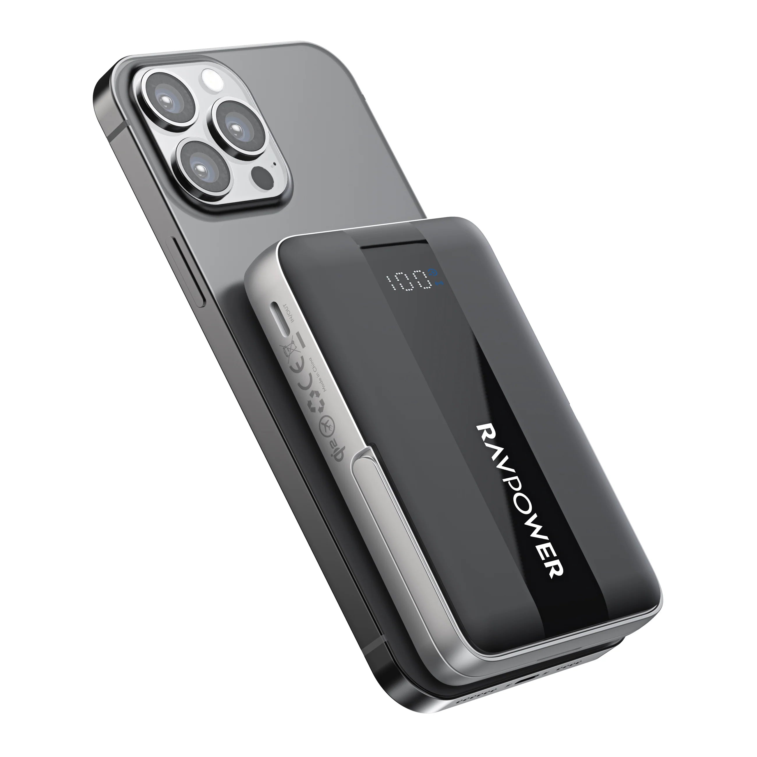 Ravpower 10000mAh Magnetic Power Bank 15W Ultra - Fast Compatible Magsafe