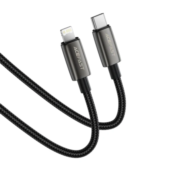 Acefast Fast Charging Data Cable USB-C TO Lightning 1.2m C23-01 Black