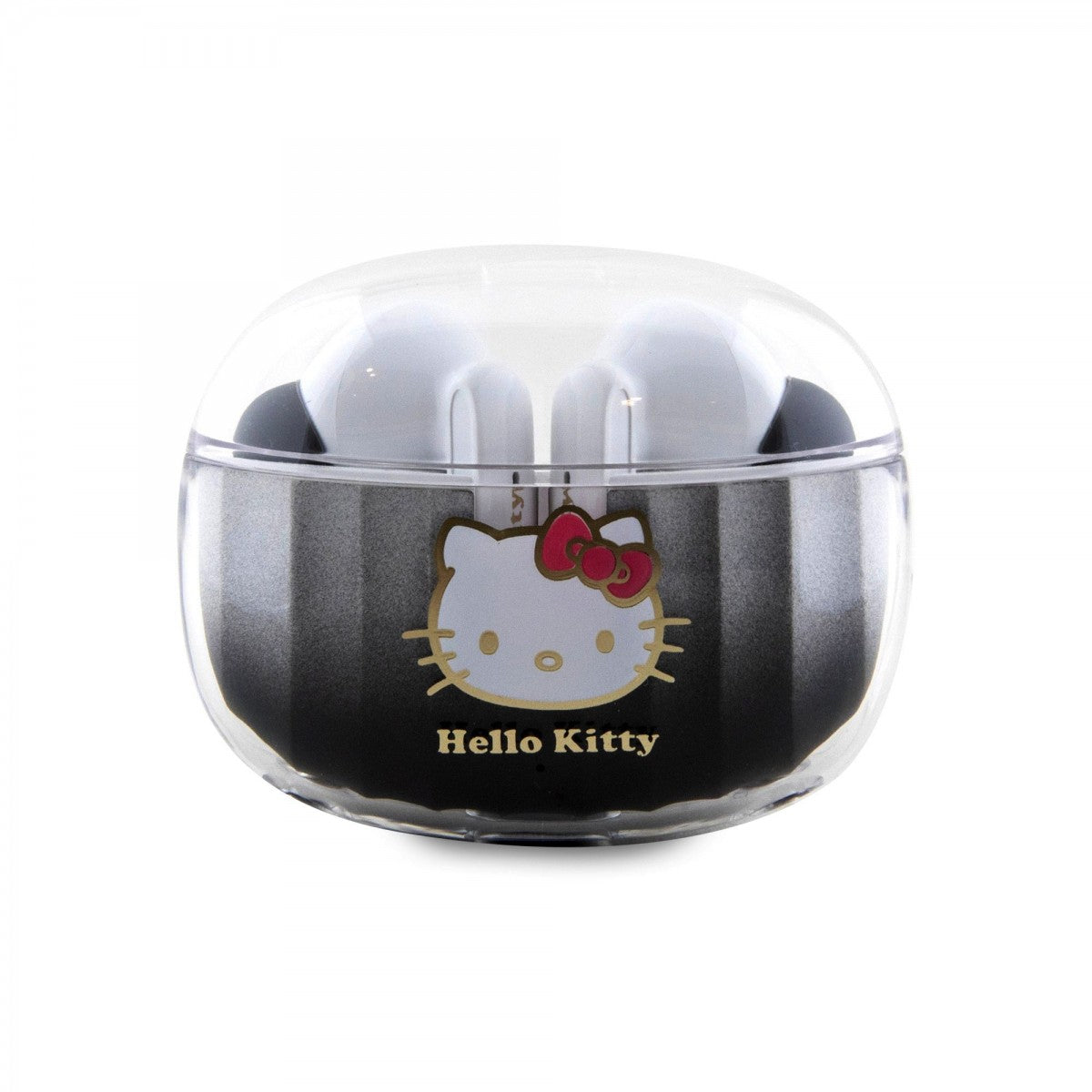 Hello Kitty True Wireless Earbuds With Charging Base - White + Purple