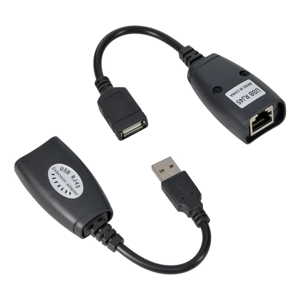 USB RJ45 Extension Adapter UP TO 150 ft ienngth