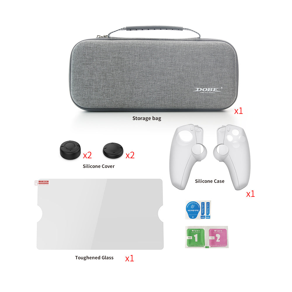 Dobe 5 in 1 Protective Kit For P.S.P TP5-3587 Gray