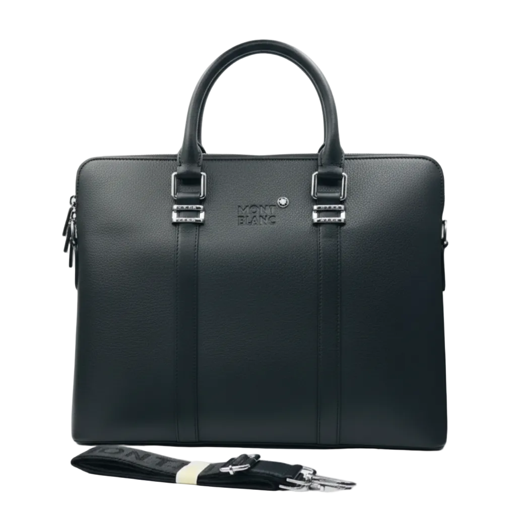 Mont Blanc Laptop Bag F1967 Black