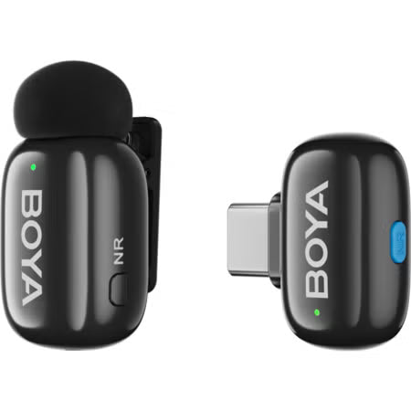 ميكروفون لاسلكي صغير للغاية من بويا بتردد 2.4 جيجاهرتز