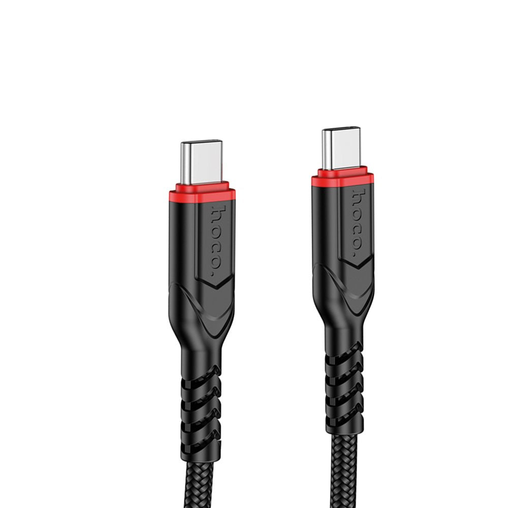 Hoco Anti - Bending Charging Data Cable Usb-C TO Usb-C 1M 60W X59
