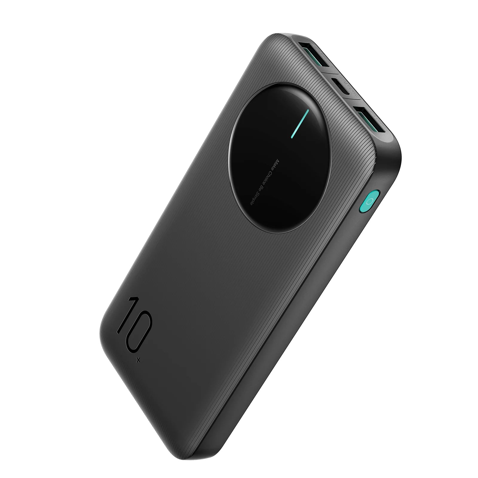 Joyroom 2.4A LED Power Bank 10000mAh - JR-PBF12 Black