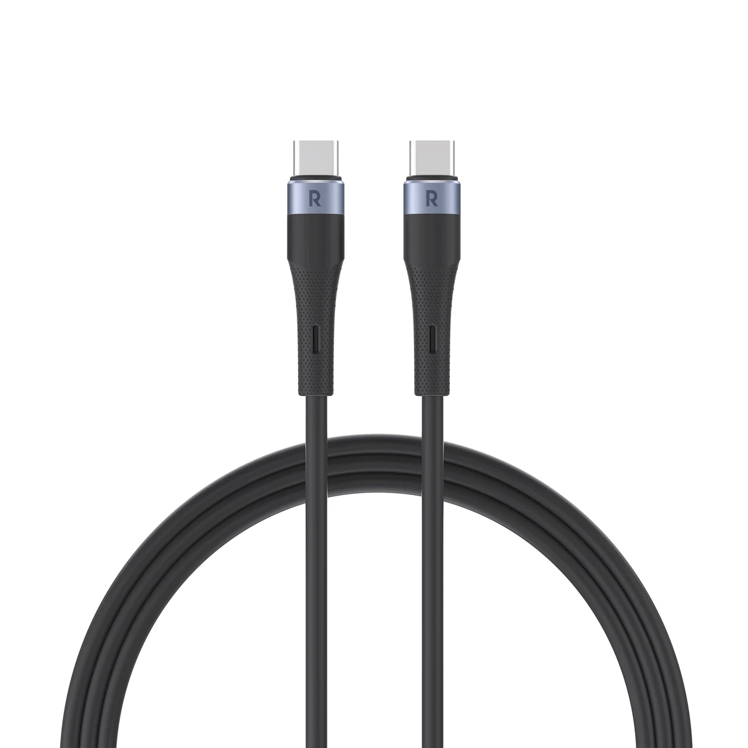 Ravpower Charge & Sync 60W Silicone USB-C TO USB-C Cable 1.2m RP-CB1038 Black