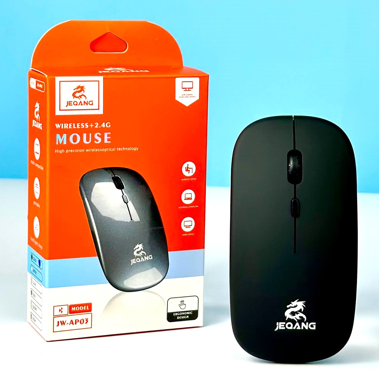 JEQANG BT+WITELESS MOUSE JW-AP03