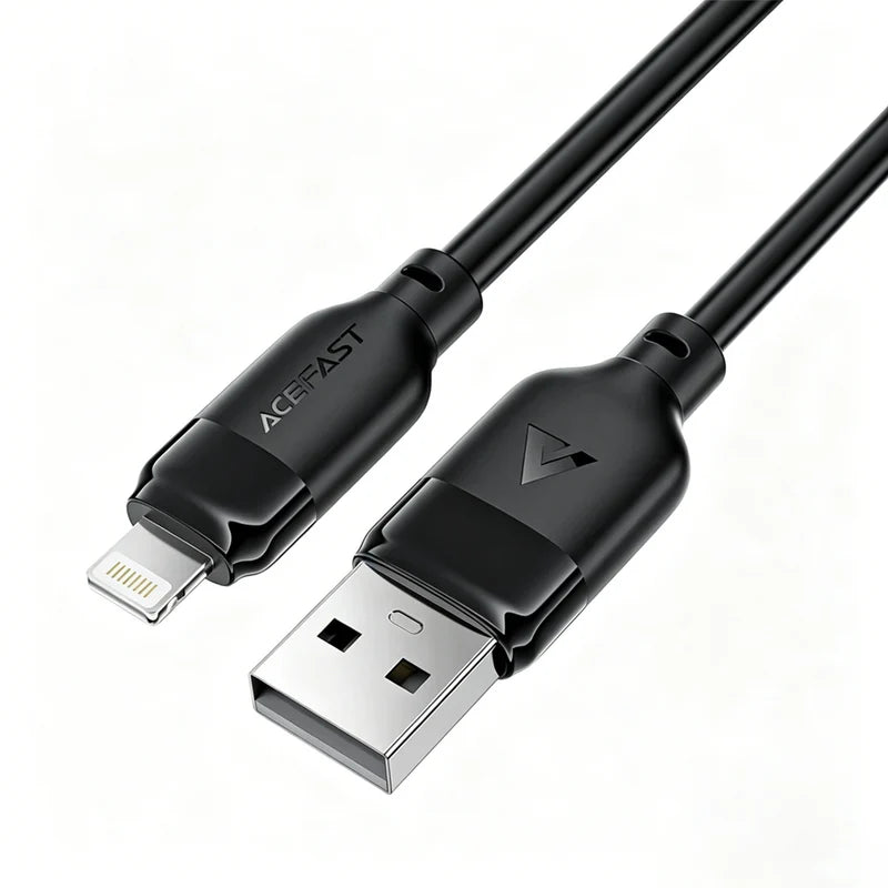 Acefast Fast Charging Data Cable USB-C TO Lightning 2m C16-05 Black