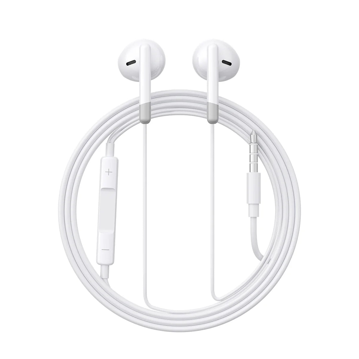 Joyroom Half In-Ear Wired Earphones JR-EW01 White