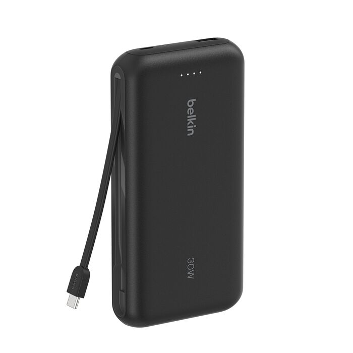 Belkin Boost Charge Power Bank 20K With Integrated Cable