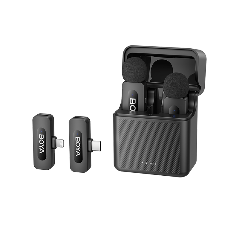 BOYA BY-V3 Combo 2.4 GHz Wireless Microphone System