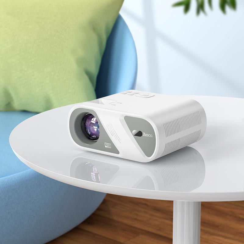 hoco Same Screen HD Mini LCD Wireless Projector - DT1