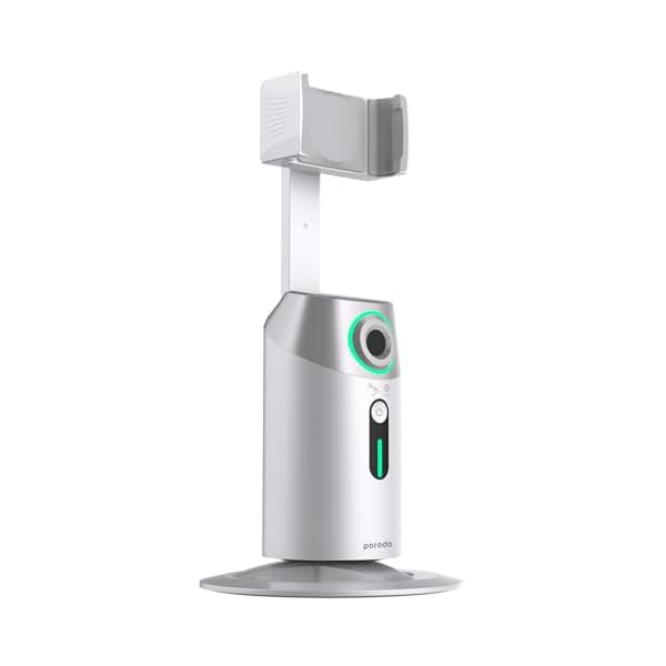 Porodo 360* Rotating Al Tracking Mount Gesture Recognition