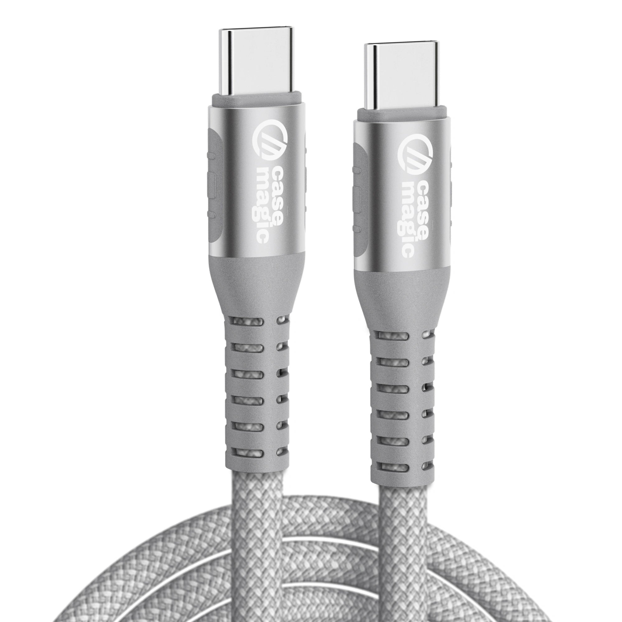 Quantam More Compatiblity Type-c to Type-c Fast Charging Cable 2m Q-20 Gray