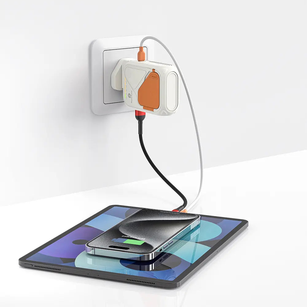 Phone Planet Charge Power Bank-10000Mah\Holder Comes With A Hanging Rope 22.5W Max-PP-PB22.5WO8-UK