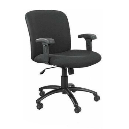 Office Super Chair No Rear Stand Black (125)