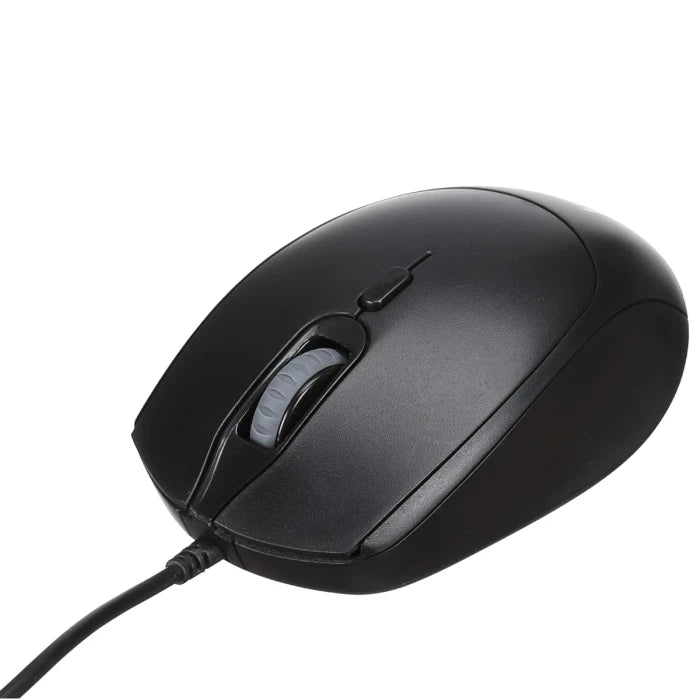 Fude Fashion Wired Mouse 3600N - Black