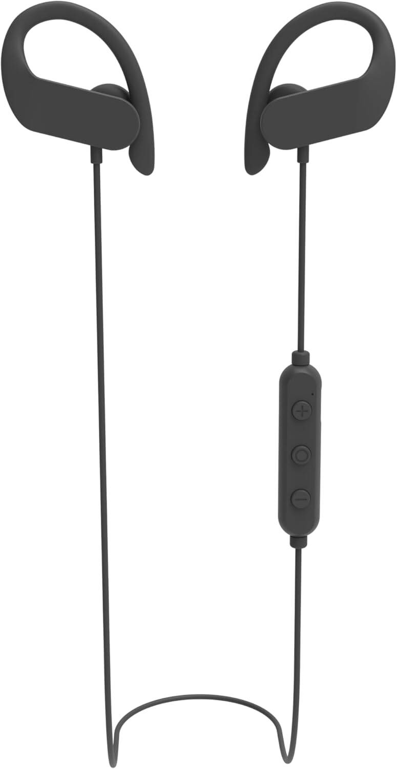 Green Lion Athlete Bluetooth Earphone - Black