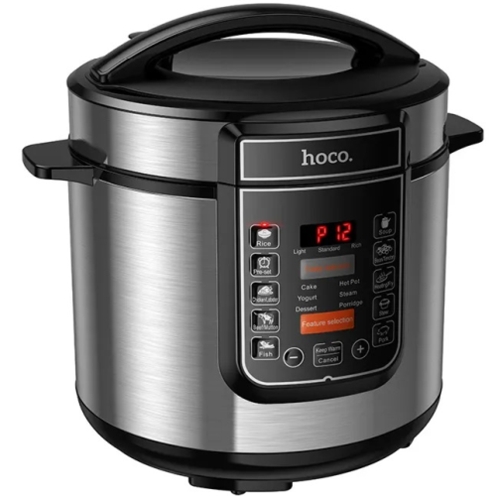 hoco Cool Hitellen Multifunctional Electric Pressure Cooker - HJD27A Black