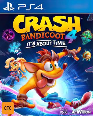 لعبة PS4 Crash Bandicoot It's About Time 4