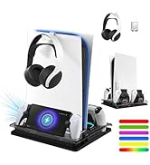 JYS Cooling & Charging Stand For ps5/ps5 slim/ps5 pro Console/P-S Portal - T 20315