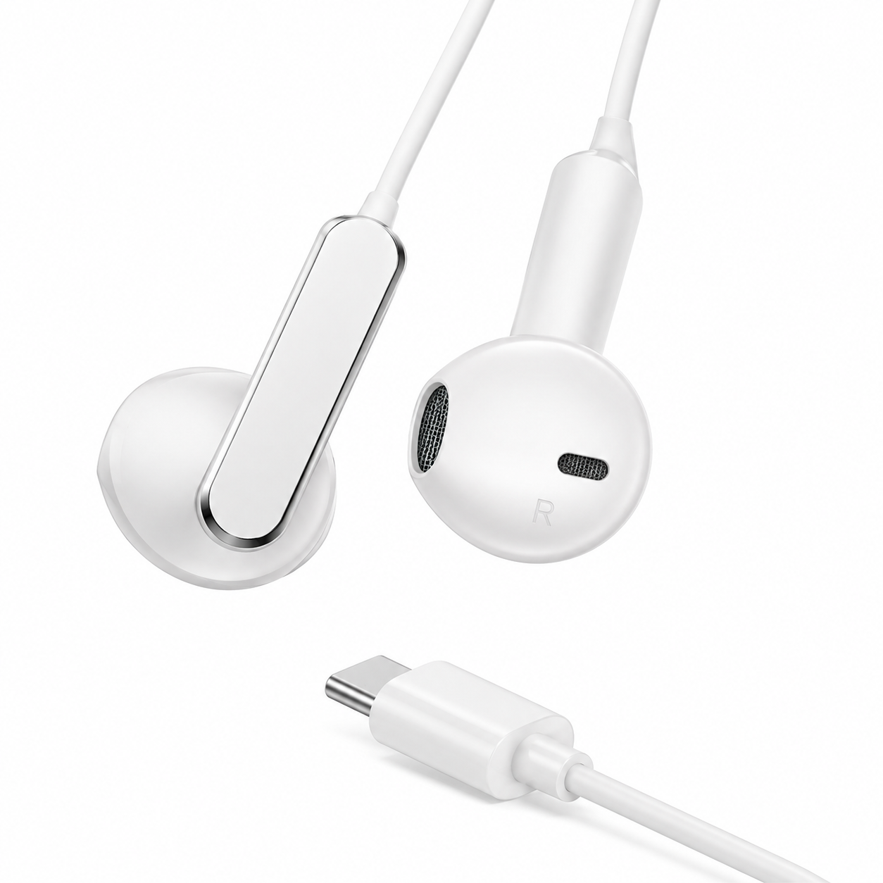 Marshal Stereo Earphone Type-c - MA-15 White