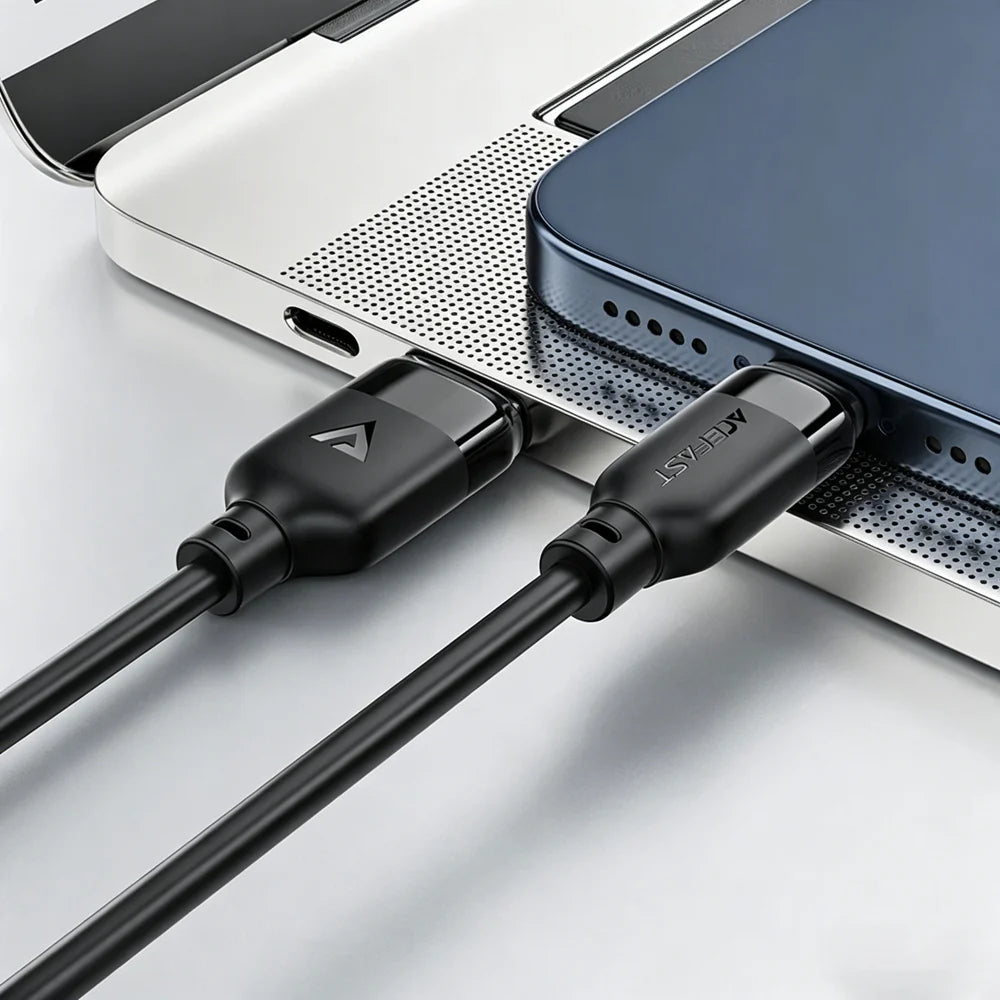 Acefast Fast Charging Data Cable USB-A TO Lightning Cable 2m C16-06 Black