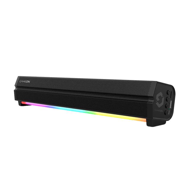 Gameon Sonicstormx RGB Gaming Soundbar GOSBT1