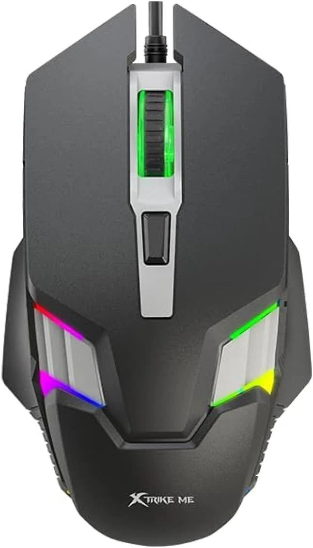 Xtrike Me Ergonomic Backut Wired Gaming Mouse - GM-110