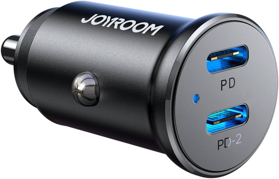 Joyroom 30W Mini Metal Fast Car Charger 60W PD JR-CCN06
