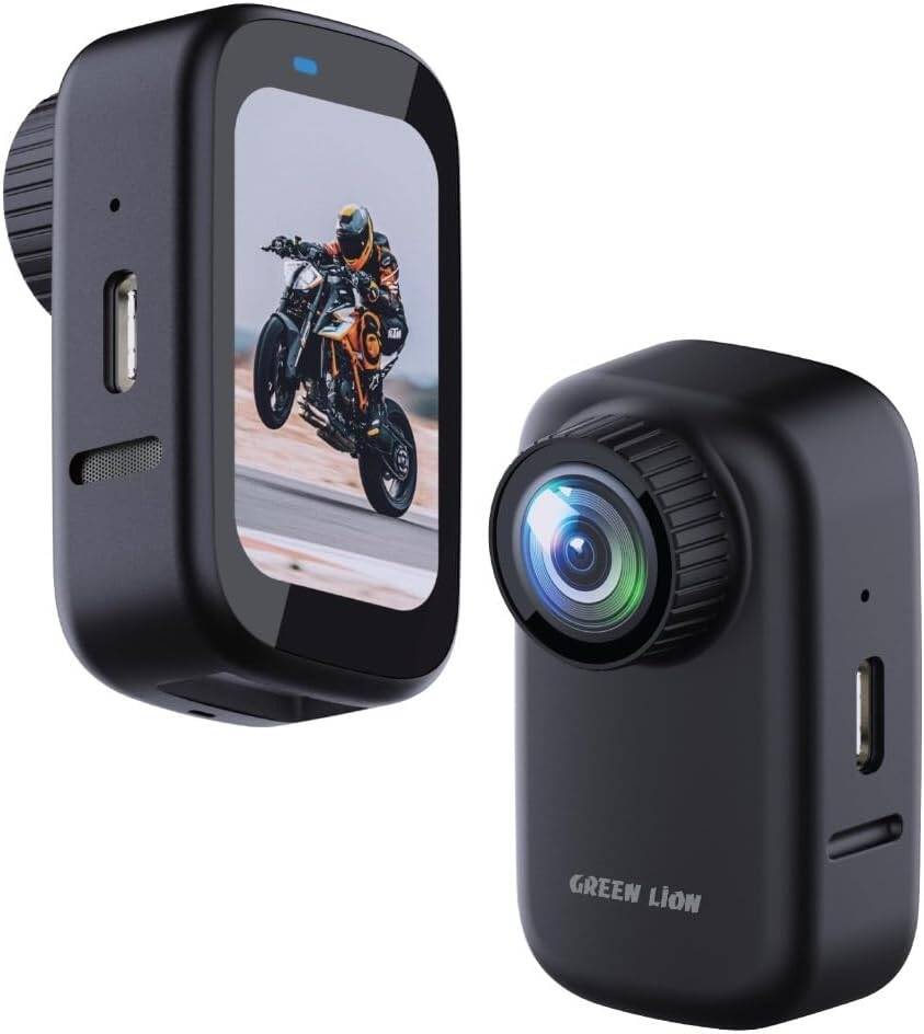 Green Lion Mini Action Camera 4K 30FPS Ultra HD Video