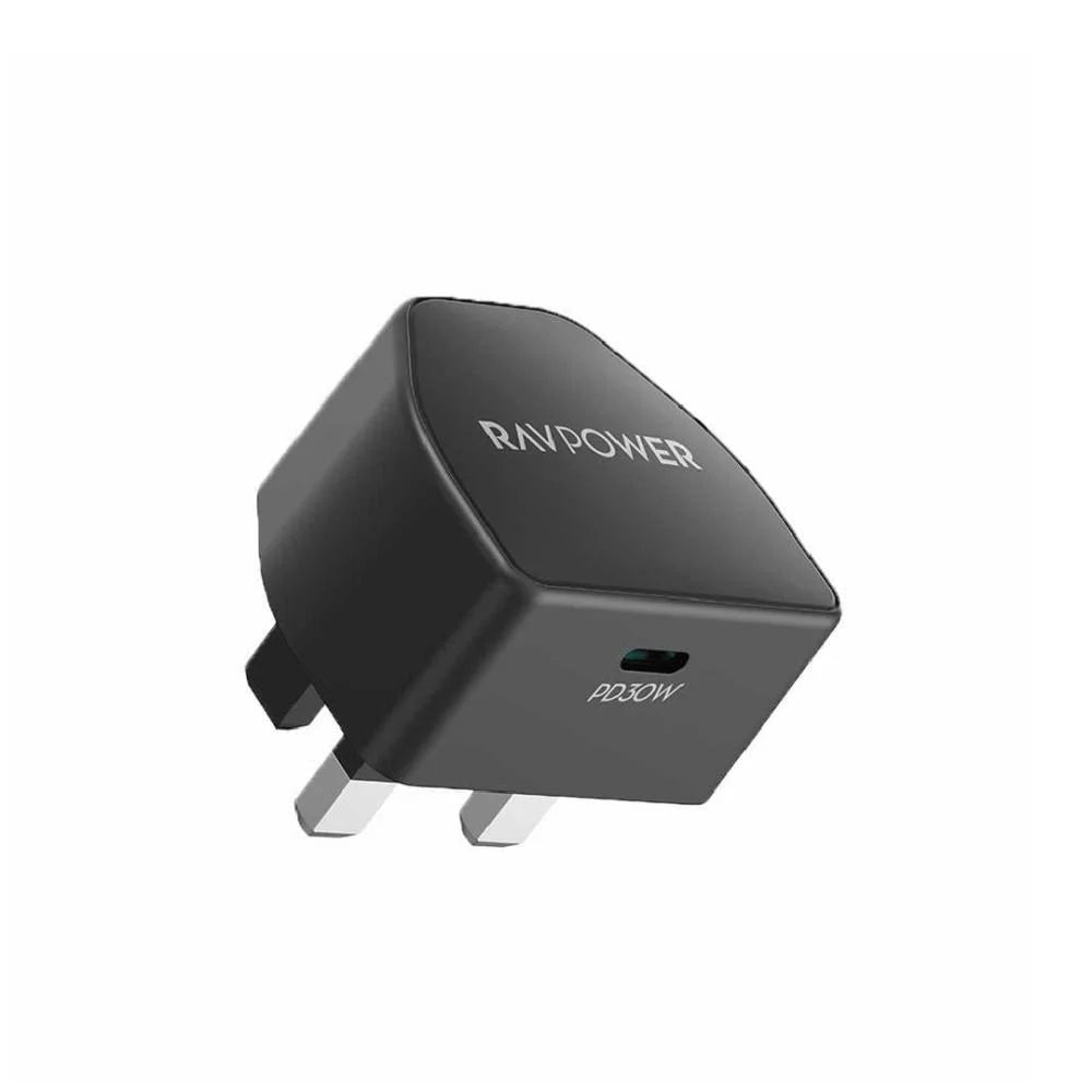 Ravpower PD Pioneer USB-C Wall Charger PD30W RP-PC1078 Black