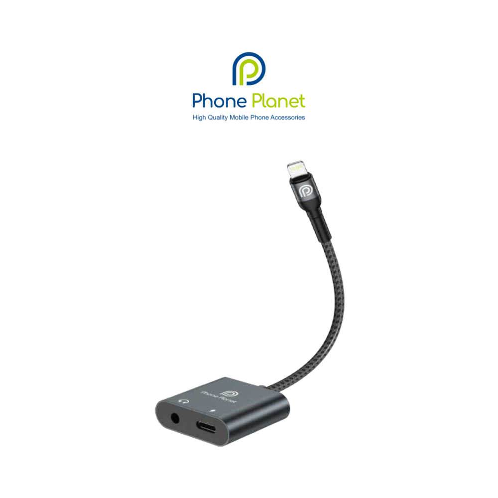 Phone Planet Braided Audio Conversion Cable Listening & Charging & Calling Type-c