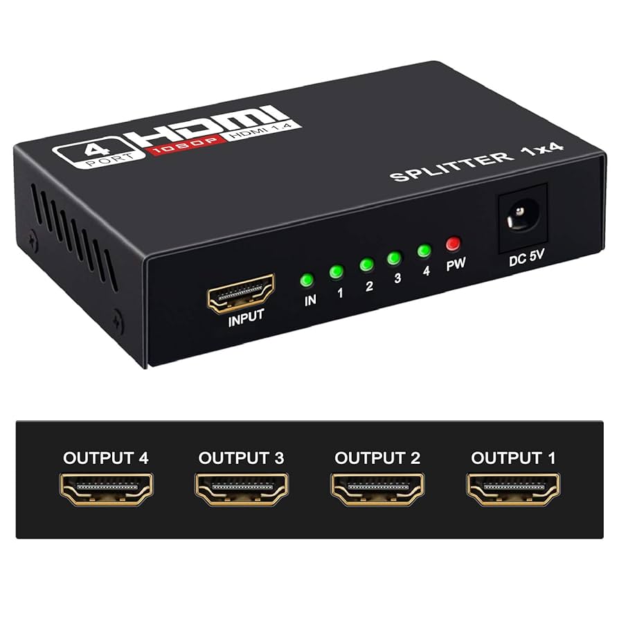 HDMI 4K/2K 4 Port HS144 4 Port