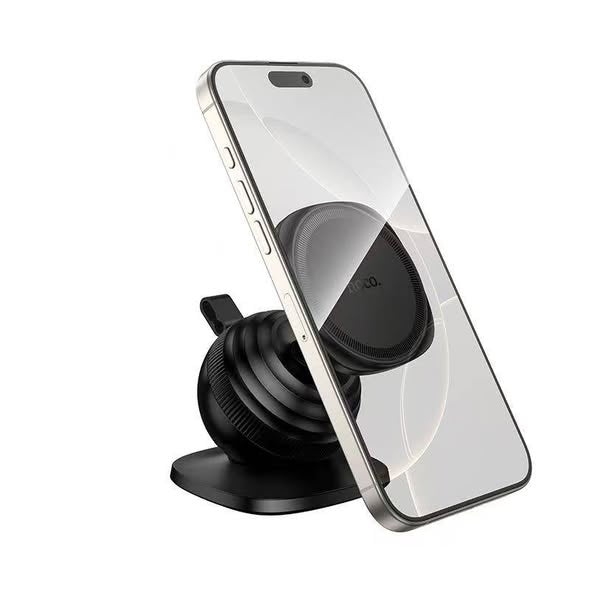hoco Mini Size & Concealed Telescopic Rod Full-Angle Magnetic Holder H103 Black