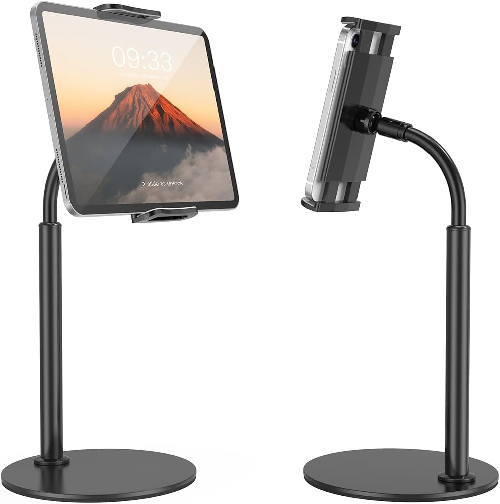 Stand 360 The Perfect Tabletop Stand For All The Ipad Samsung AND others 7'' -10 Tablet PC