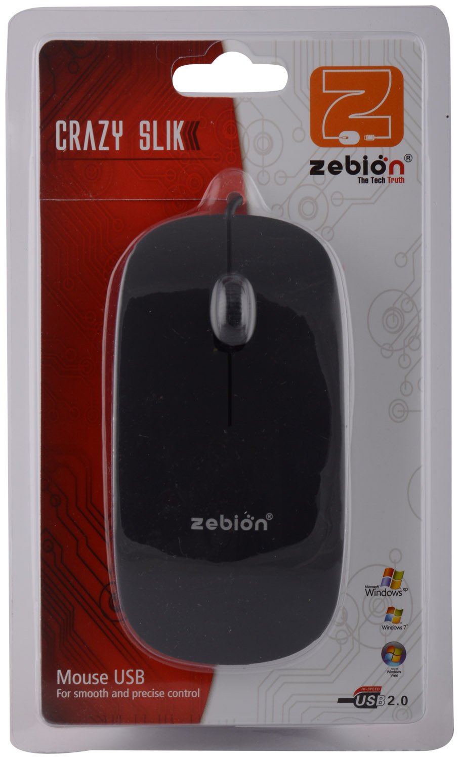Crazy Slik Mouse USB For Smooth And Precise Control