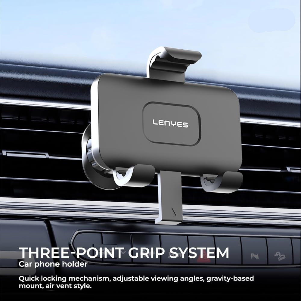 Lenyes Air Conditioner Vent Phone Holder 360* CR216