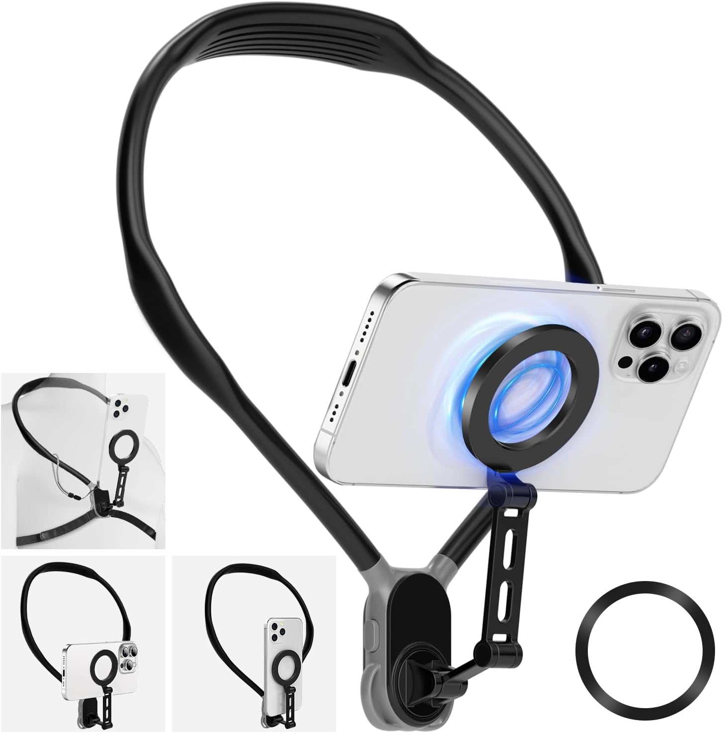 SMART PHONE MAGNETIC NECK HOLDER