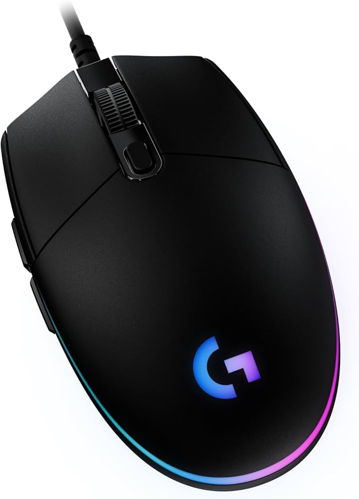 R8 RGB Esports Gaming Mouse - G203 Black