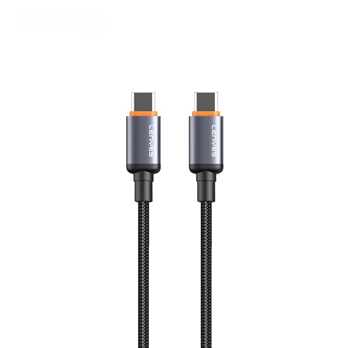 Lenyes Braided Data Cable 60W 1m lc528 TC-TC Black