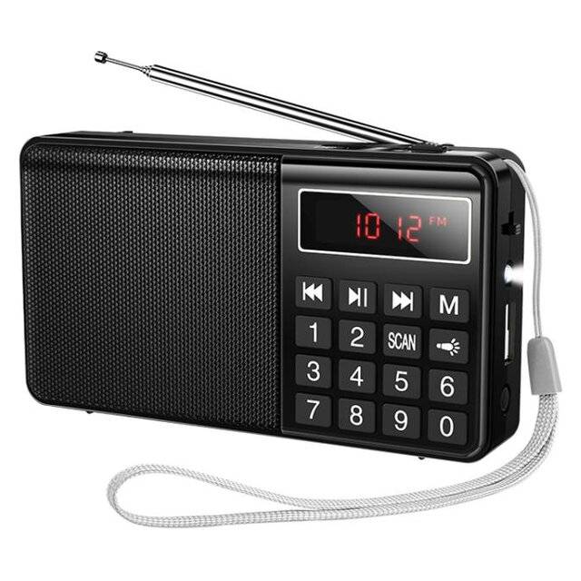 hoco 2 in 1 Multi-Function Portable Radio HI50 Black