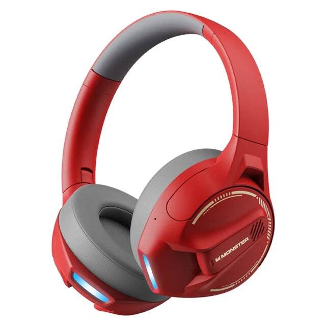 Monster Storm Xkh 03 Wireless Gaming Headset - Red