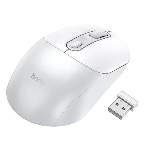 Hoco Wlreless Business Mouse White gray GM28