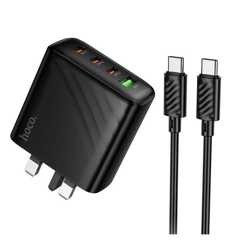 hoco Four Port Super Charging 67W CS27B Black