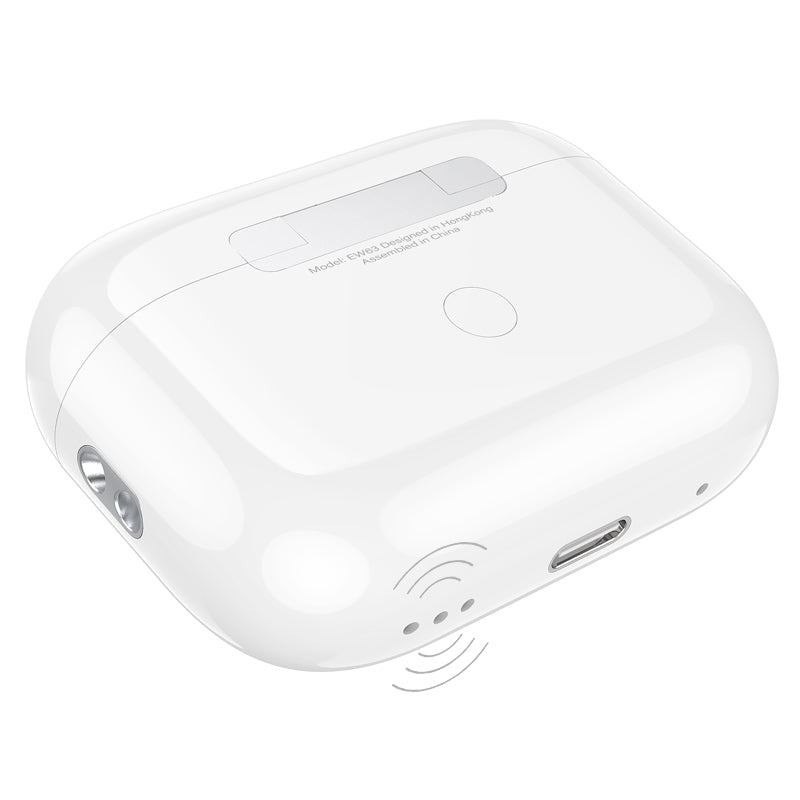 سماعات هوكو ايربودز بتقنية تقليل الضوضاء EW63 - أبيض