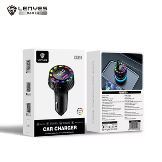 Lenyes Car Charger CA814 Black