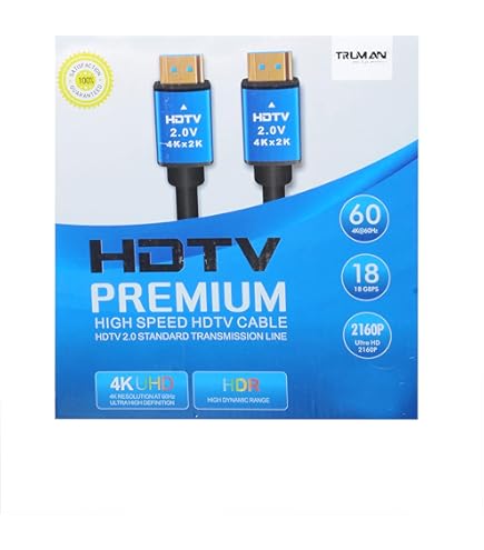 High Speed HDTV cable HDTV 2.0 Standard Transmission Line 5m X5805